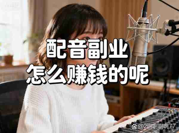 配音兼职赚钱渠道-配音兼职平台怎么做